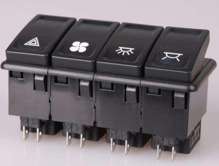 What are the types of electrical switches?